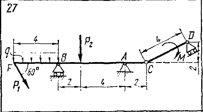 C5 Вариант 27 термех из решебника Яблонский А.А. 1978 г