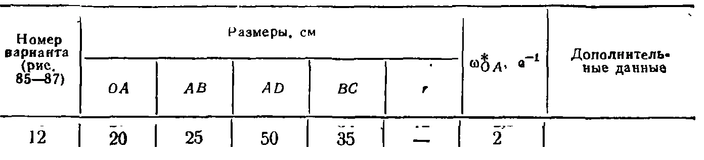 Задача К4 Вар. 12 термех из решебника Яблонский АА 1978