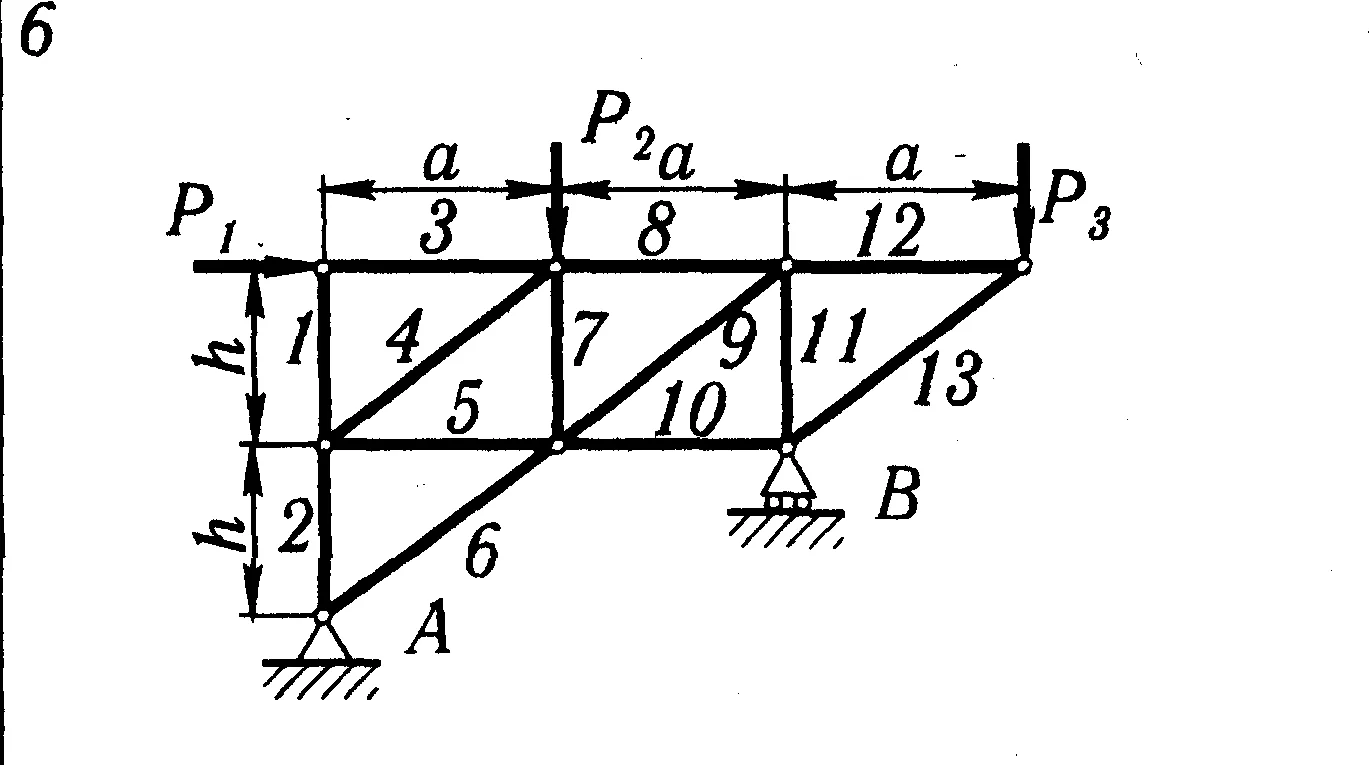 C2 Вариант №6  (С2 В6) по теоретической механике из Яблонского А.А.