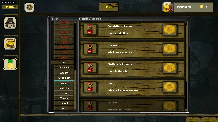 Town of Salem (Mafia online) + gold (RU/CIS Steam)