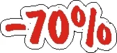 Наклейка. -70%. Формат .cdr