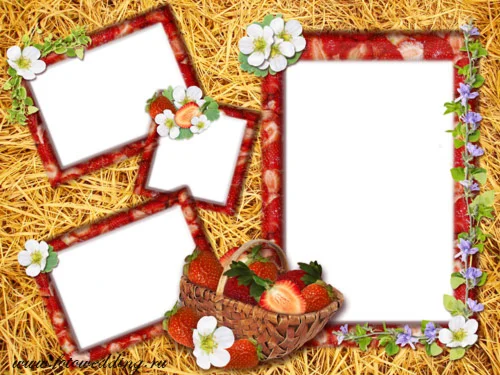 Клубничная рамочка