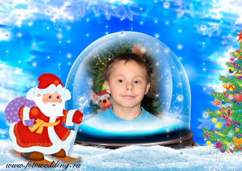 Новогодняя рамка - 1