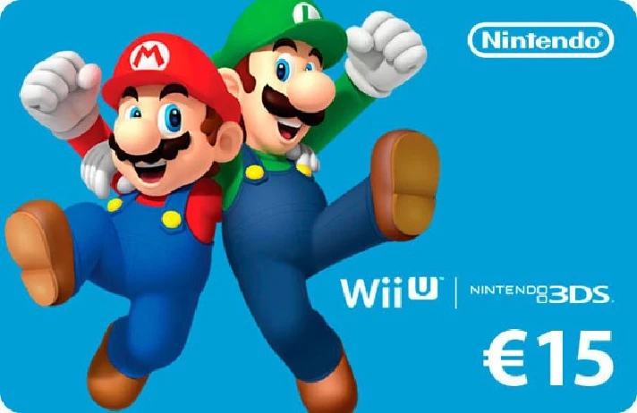 NINTENDO ESHOP 15 EUR CARD - EU