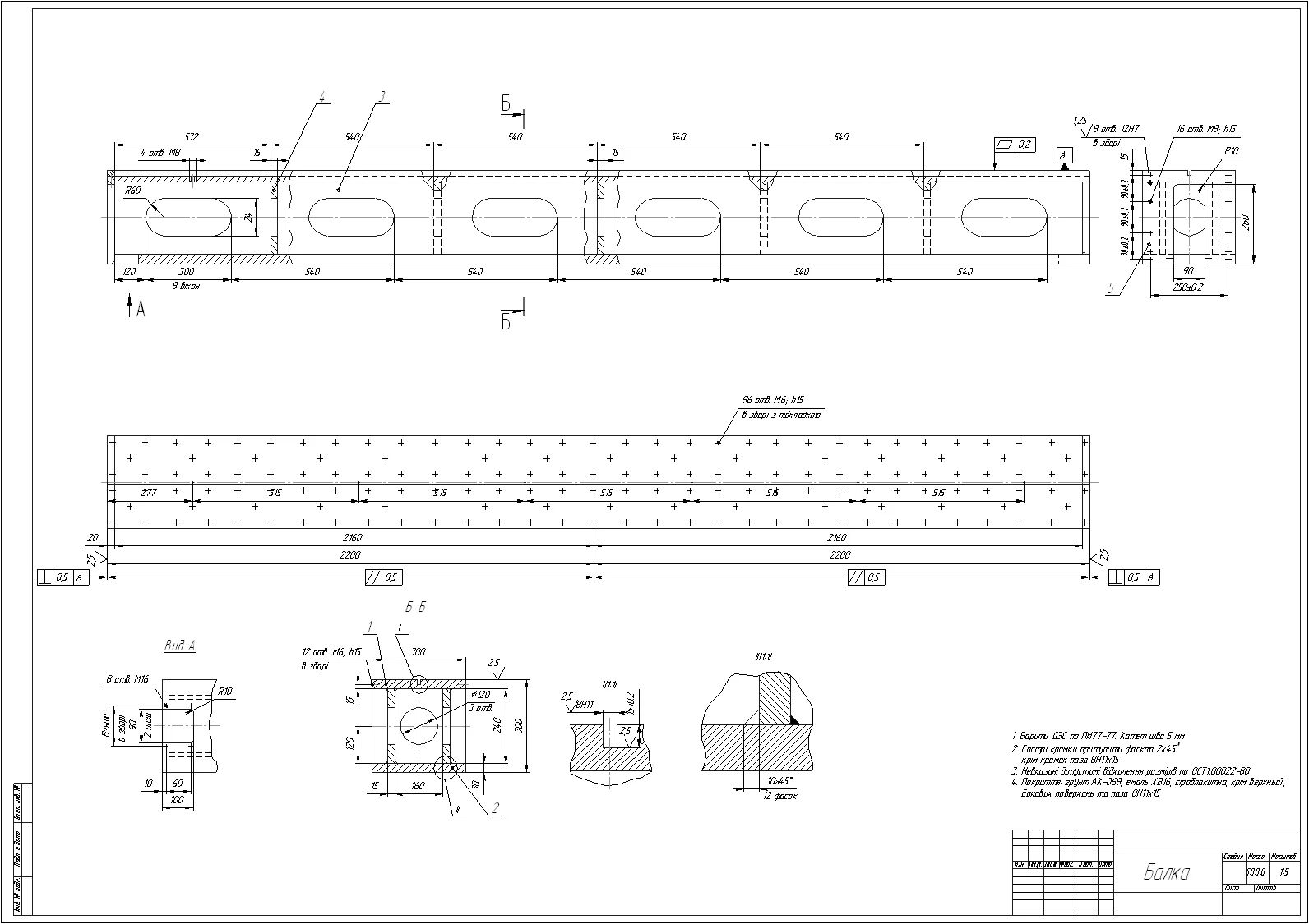 Балка електросварная