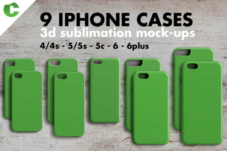 IPHONE CASE MOCK-UP 3d print