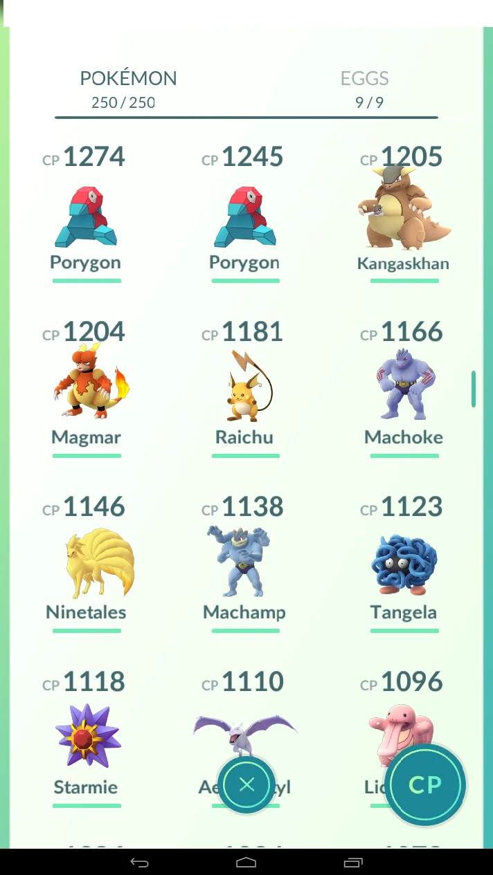 Pokemon Go 36, 2kk stardust, 680 coins. Dragonite x8