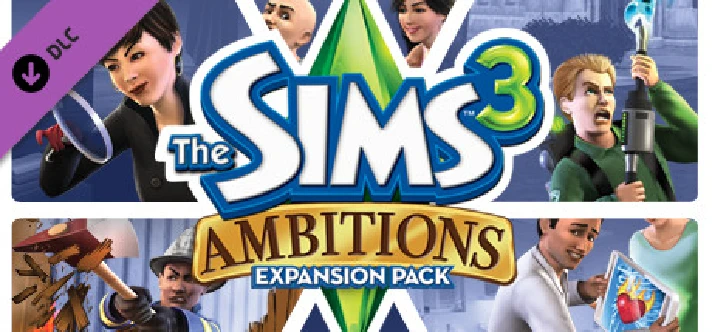 The Sims 3 - Ambitions (DLC)🔑EA APP KEY🌎GLOBAL⭐ORIGIN