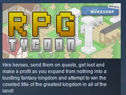 RPG Tycoon + Soundtrack 💎 STEAM KEY REGION FREE GLOBAL