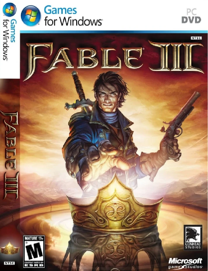 1. Fable 3 III GFWL (Games for Windows Live CD-Key)