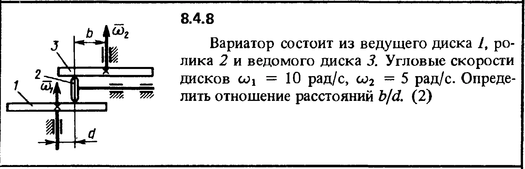 Решение задачи 8.4.8 из сборника Кепе О.Е. 1989 года