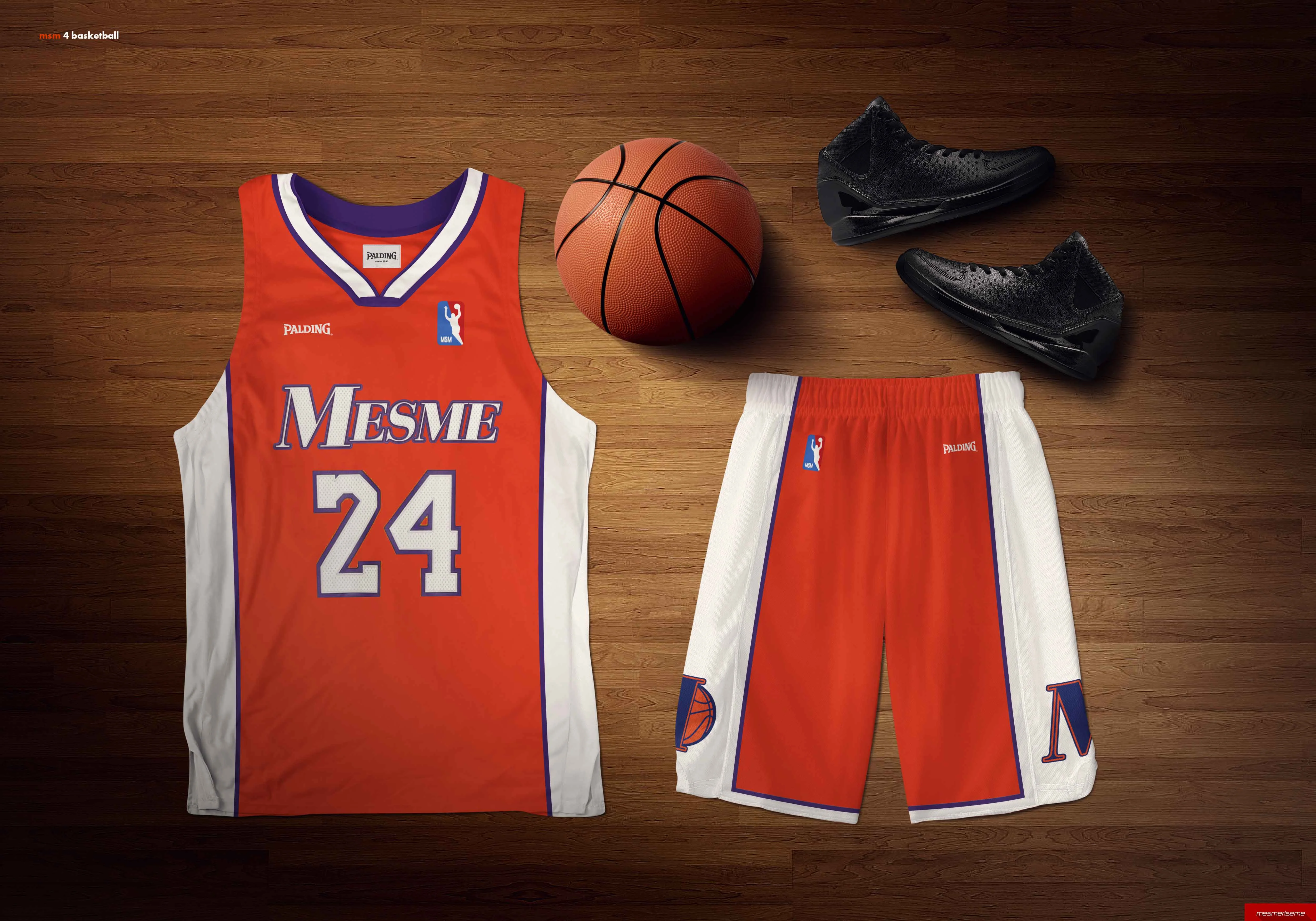 Basketball Uniform Mockup