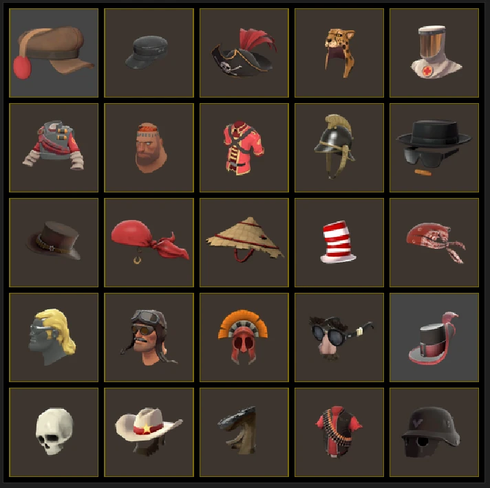 Random Team Fortress 2 Hats