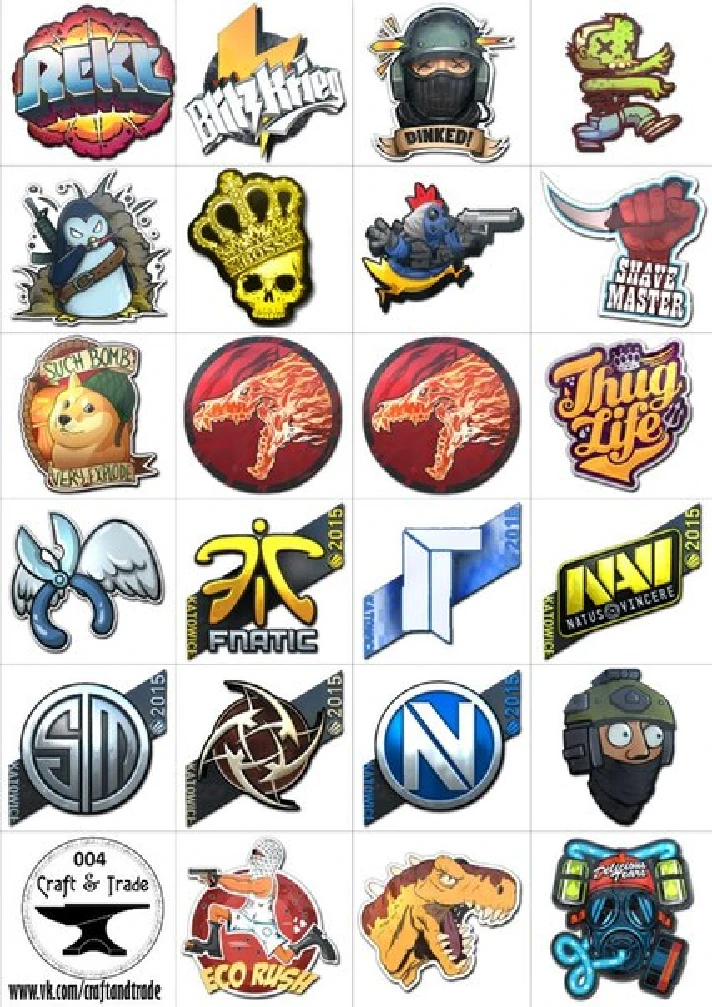 CS:GO - Random sticker in CS: GO - ACTION