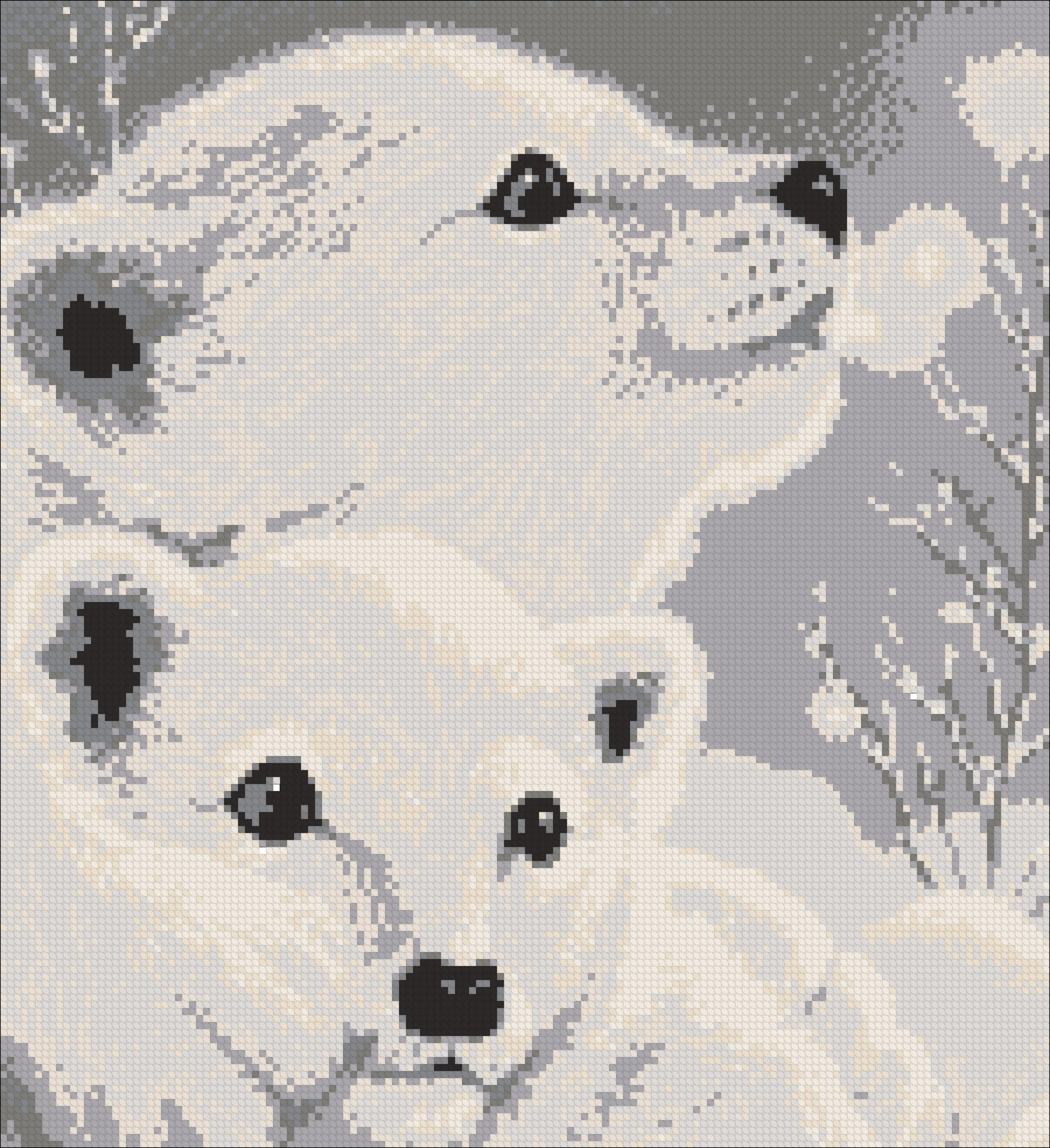 Схема для вышивания бисером  