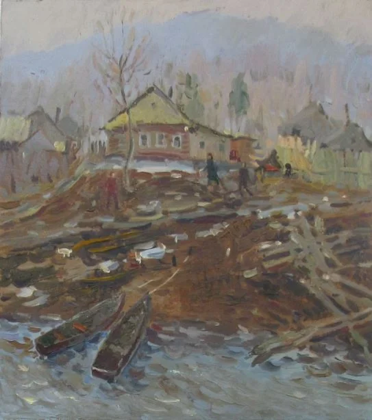 Авторская картина маслом 