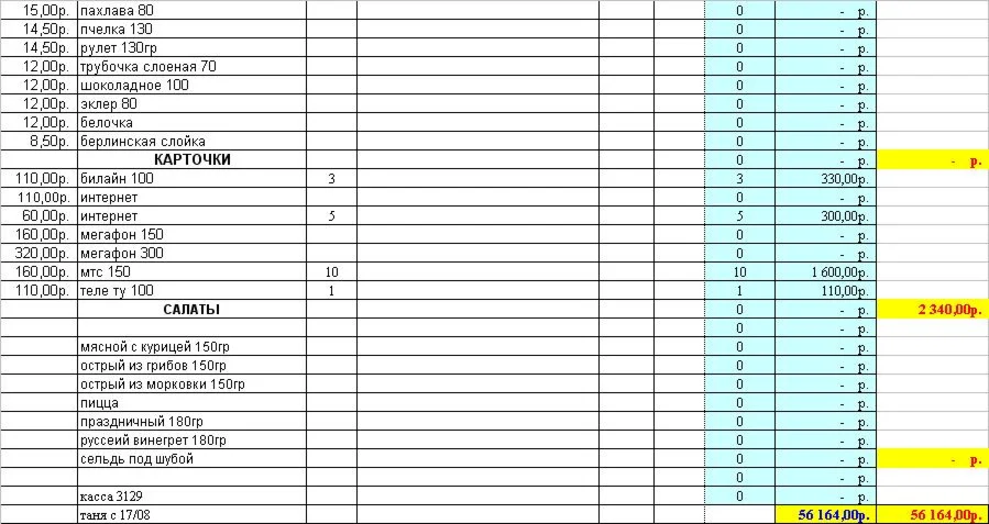Универсальный учет в торговой точке