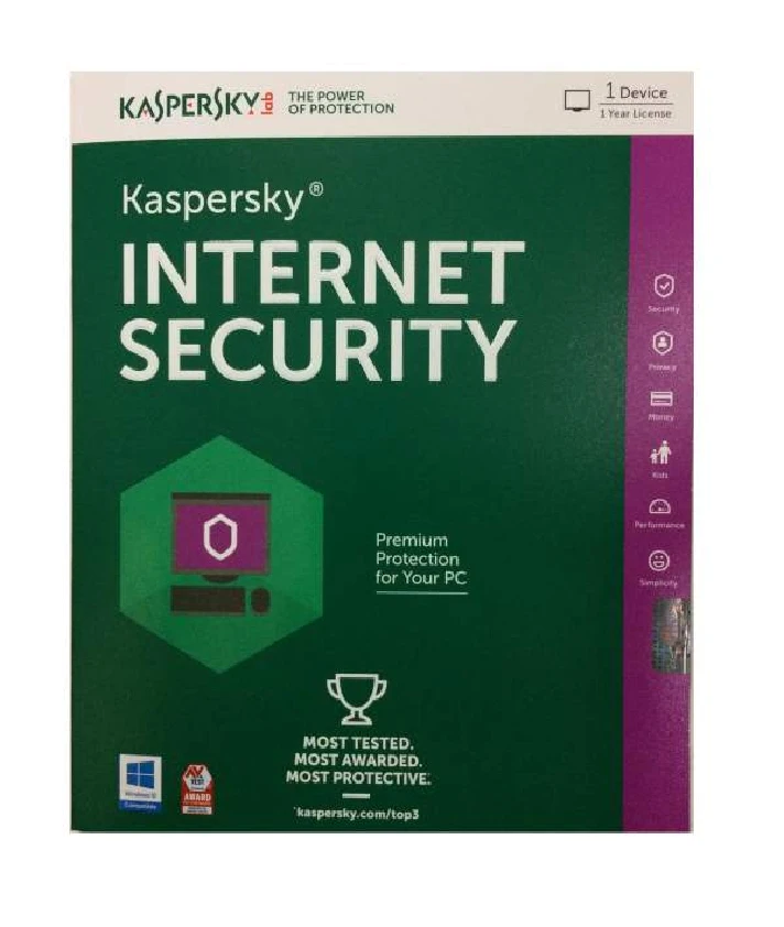 Kaspersky Internet Security 17-19 1PC 1Year + DISCOUNTS