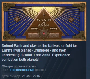 Wrath of Anna  STEAM KEY REGION FREE GLOBAL+РОССИЯ