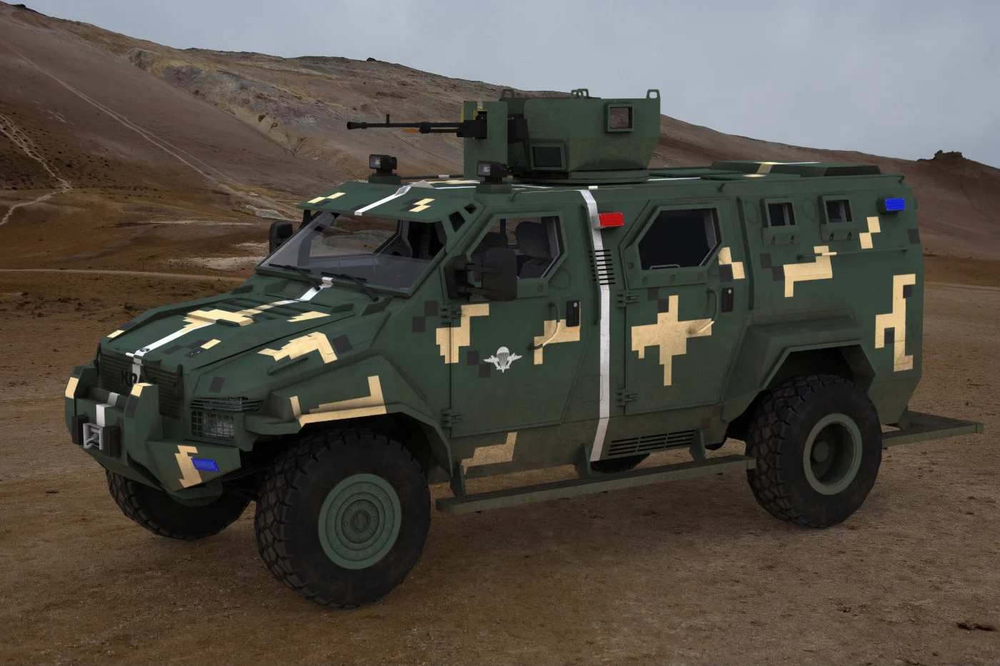 Краз Спартан (297 MB)