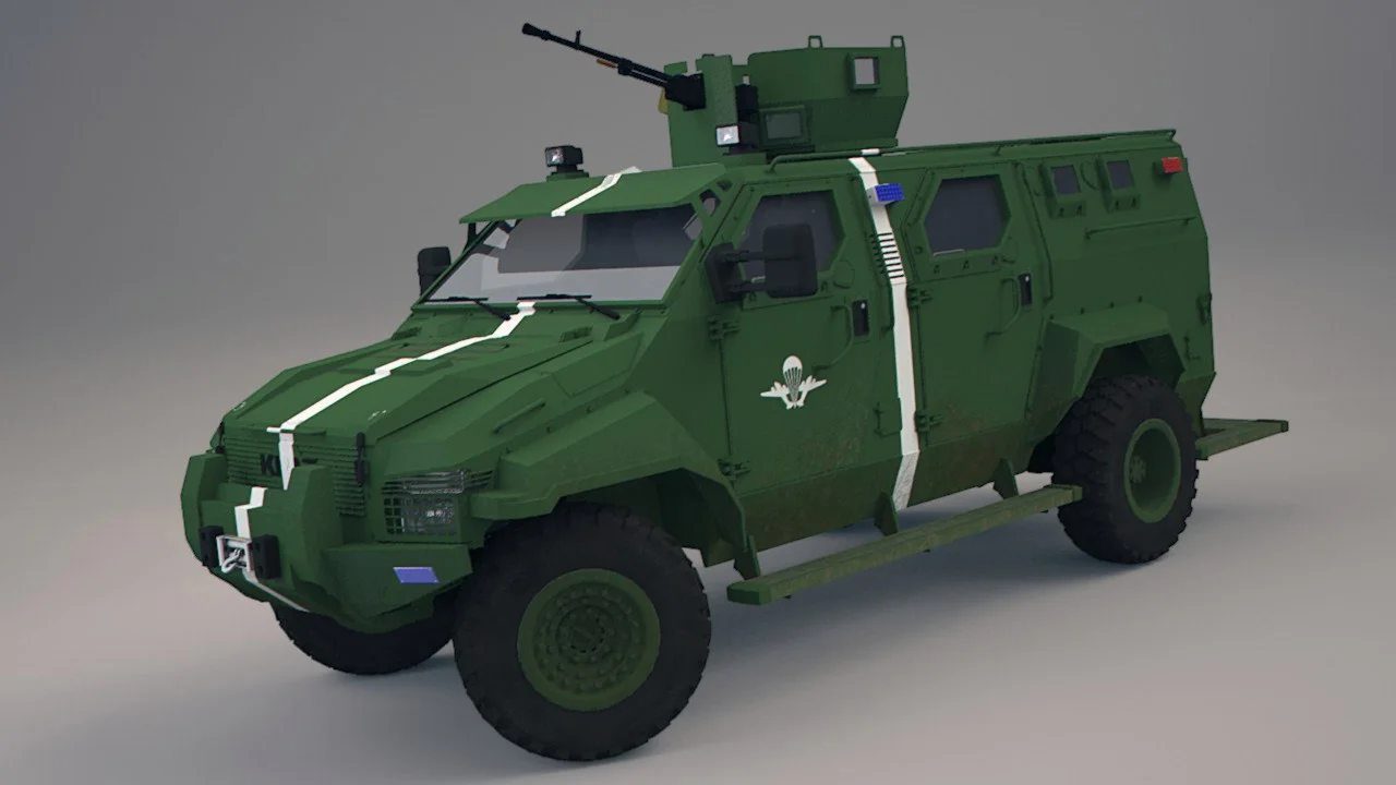 Краз Спартан (Streit Group Spartan) (325 MB)