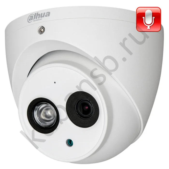 1 мегапиксельная видеокамера HAC-HDW1100EMP-A-0280B