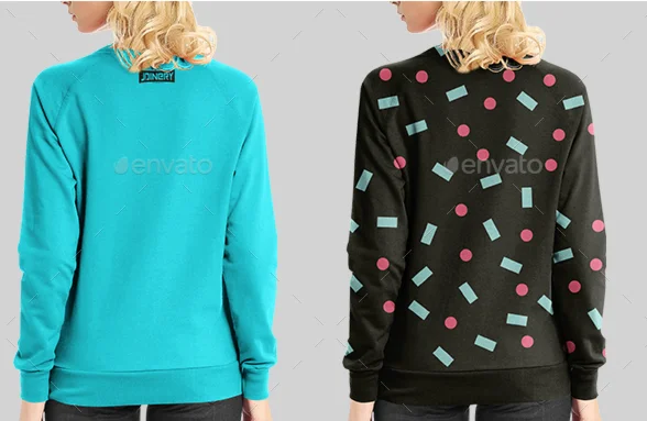 Women Sweatshirt MockUp