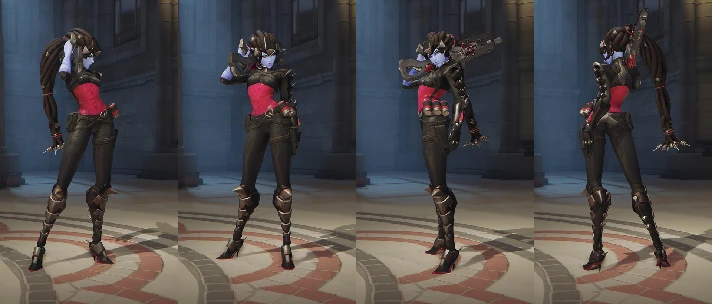 Overwatch skin Widowmaker Noire from Origins edition PC