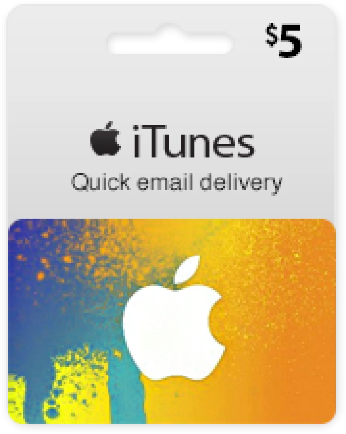 Itunes Gift Card $ 5 USA + Discounts