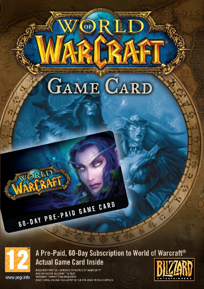 World of Warcraft: TimeCard 60 days EU - PHOTO