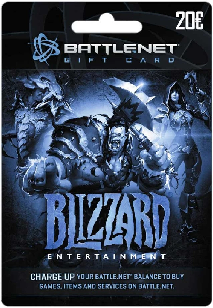 20 EUR Battle.net Store Gift Card Balance