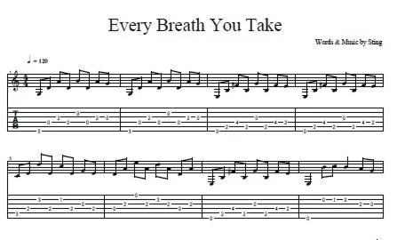 Sting - Every Breath You Take