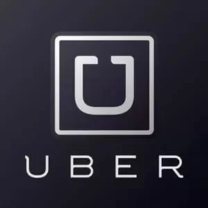 Вызов такси компания Uber | Цвет - серый