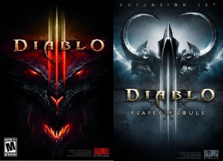 DIABLO 3+DIABLO 3 REAPER OF SOULS ✅BATTLE.NET/RU KEY🔑