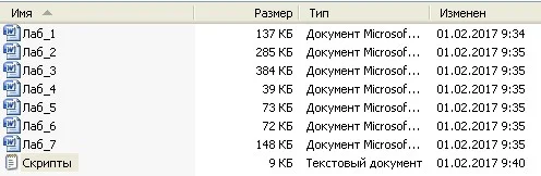 Лабораторные работы по базам данных в SQL Server