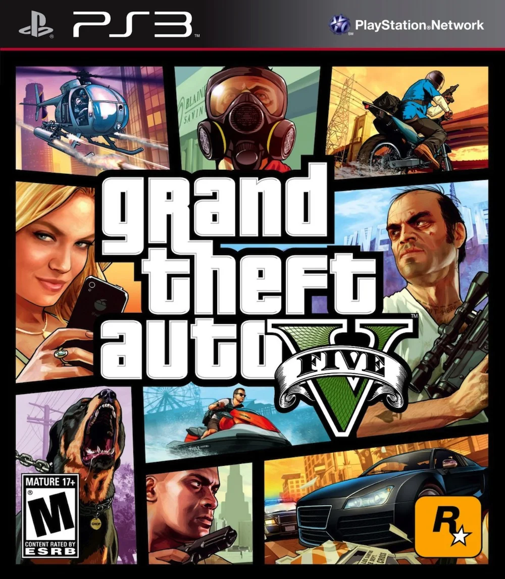 PS3 Grand Theft Auto V (USA/ENG)