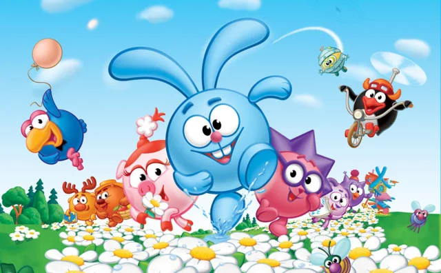 0020 Смешарики. Раскраска. Сборник 1