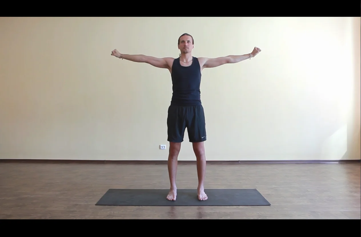 Разминка по хатха йоге