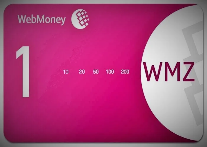Виртуальная WebMoney карта оплаты номиналом 1 wmz.