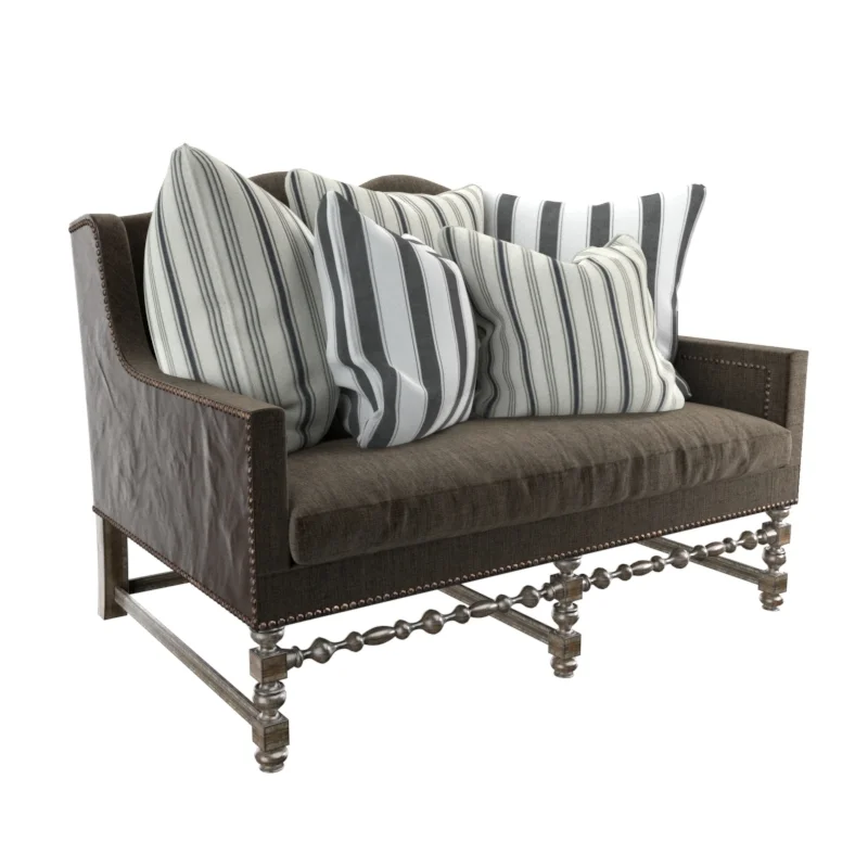 Chaddock Collection European Tour Loveseat Sofa