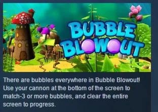 Bubble Blowout  STEAM KEY REGION FREE GLOBAL