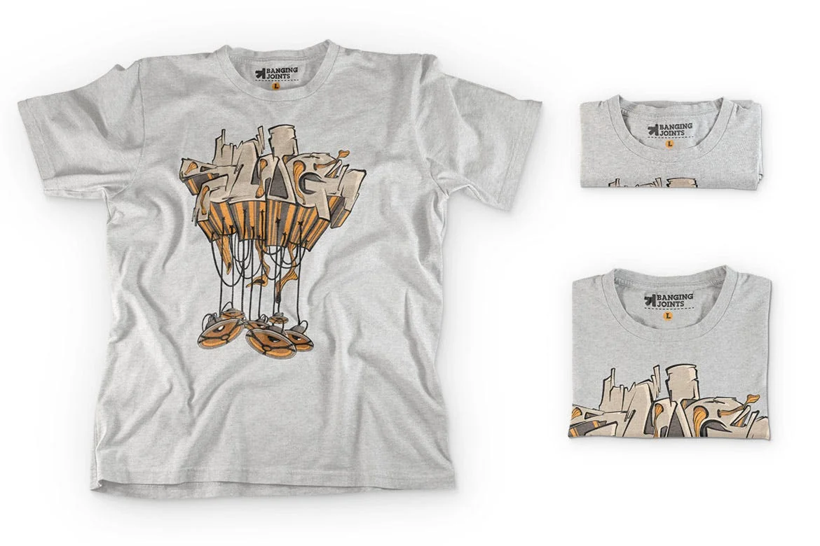 Heather T-Shirt Presentation Mockup