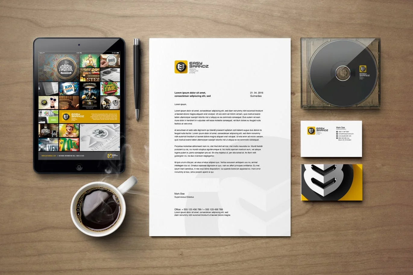 Stationery Mockups Vol.01