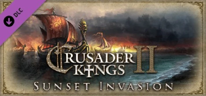 Crusader Kings II: Sunset Invasion DLC STEAM KEY GLOBAL