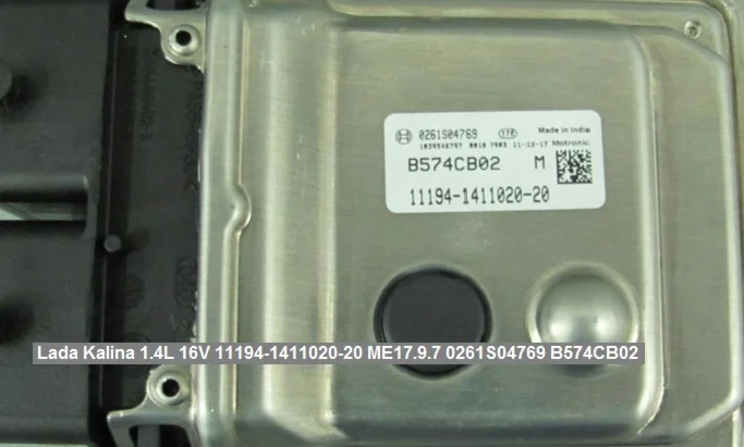 Lada Kalina 1.4L 16V ME17.9.7  B574CB02 TUN