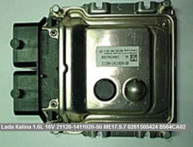Lada Kalina 1.6L 16V ME17.9.7 0261S05424 B564CA02 TUN