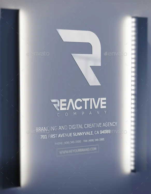 3D Signage Mockups
