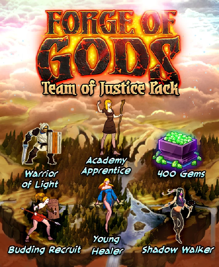 Forge of Gods: Team of Justice Pack