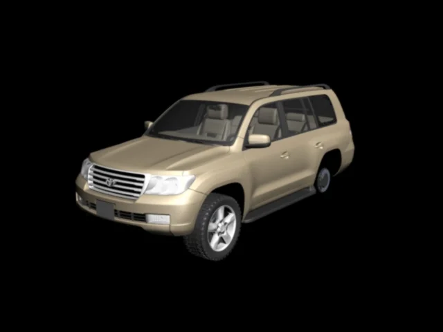 3D модель Land Cruiser 200