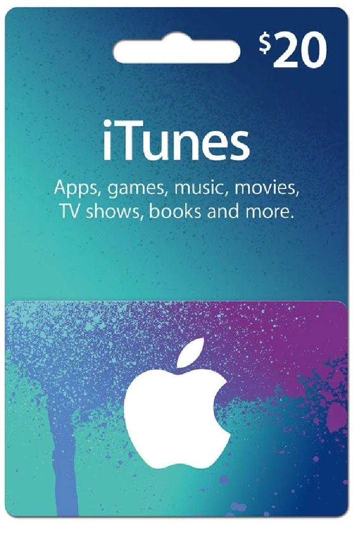 ITUNES GIFT CARD $20 USA + BONUS